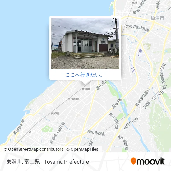 東滑川地図