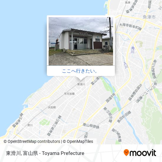 東滑川地図