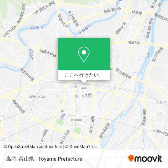 高岡地図