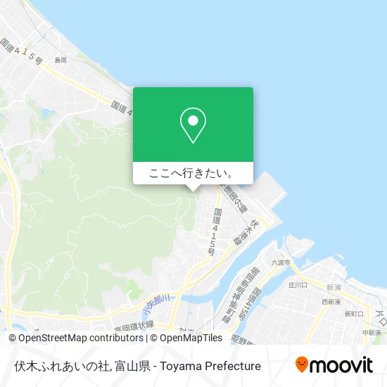 伏木ふれあいの社地図