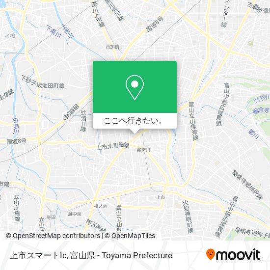 上市スマートIc地図
