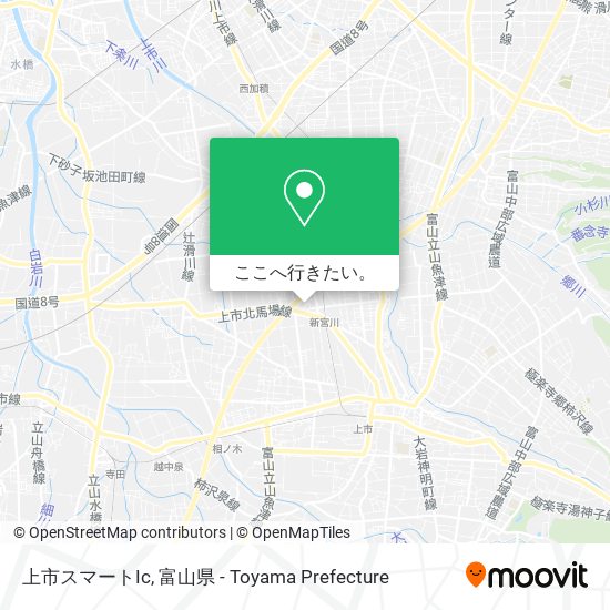 上市スマートIc地図