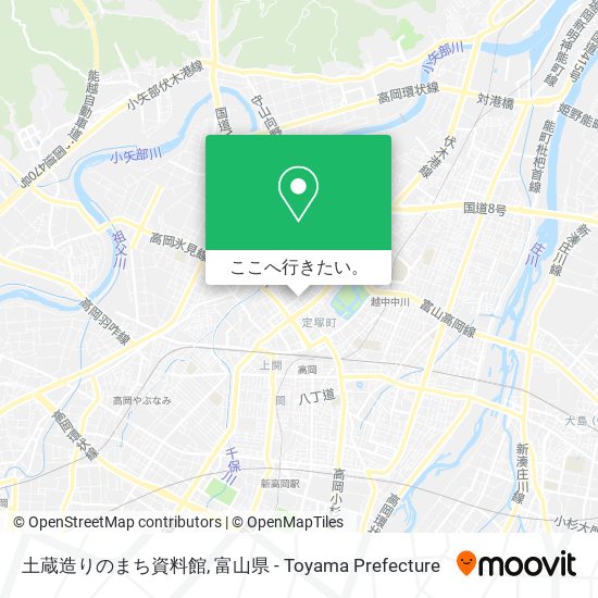 土蔵造りのまち資料館地図