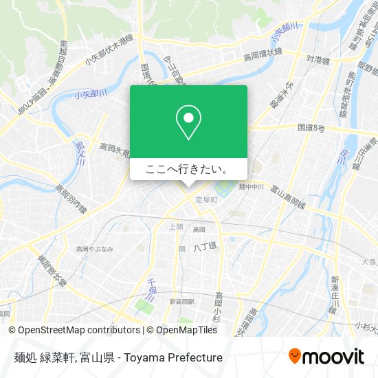 麺処 緑菜軒地図