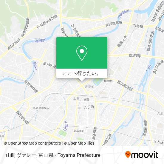 山町ヴァレー地図