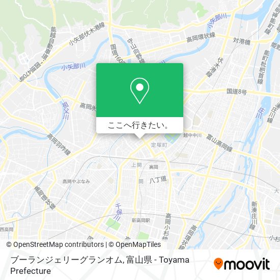 ブーランジェリーグランオム地図