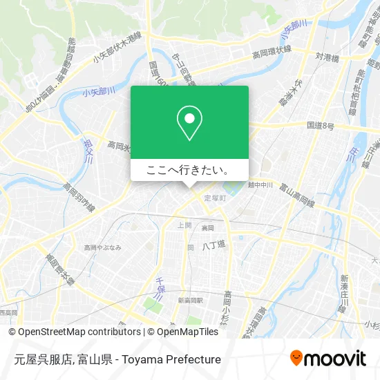 元屋呉服店地図