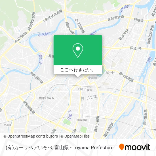 (有)カーリペアいそべ地図