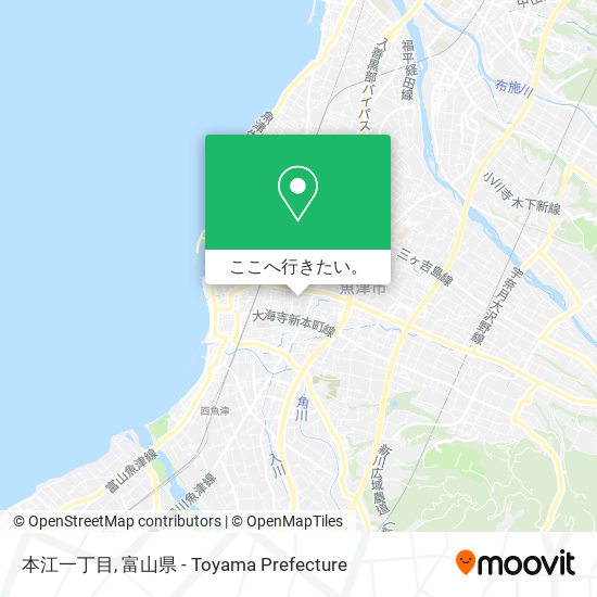 本江一丁目地図