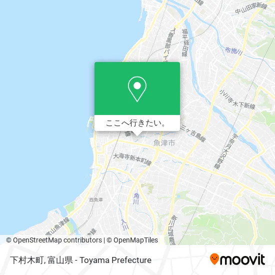 下村木町地図