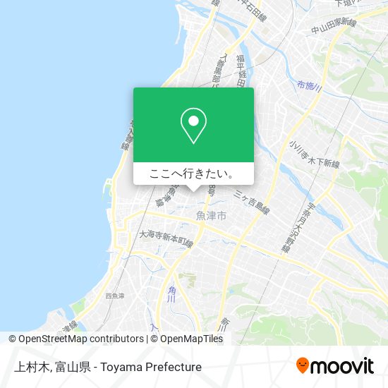 上村木地図