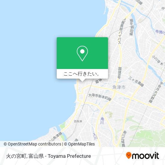 火の宮町地図