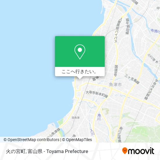 火の宮町地図