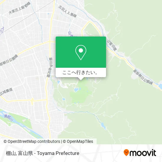 棚山地図