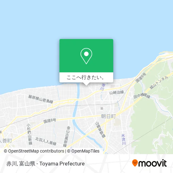 赤川地図