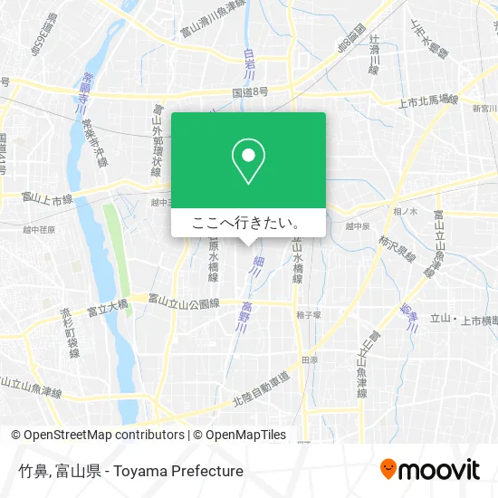 竹鼻地図