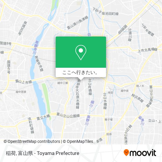 稲荷地図