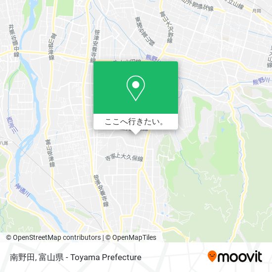 南野田地図