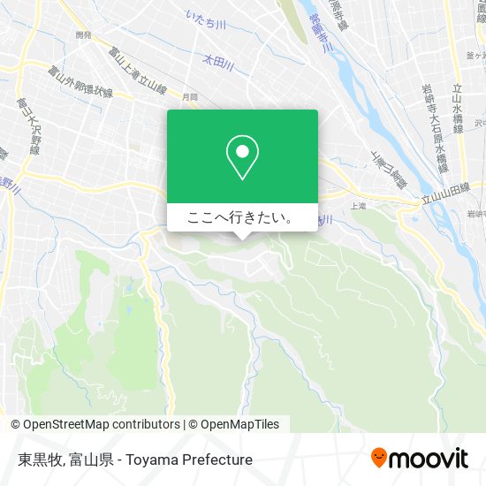 東黒牧地図
