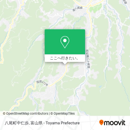 八尾町中仁歩地図