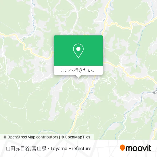 山田赤目谷地図