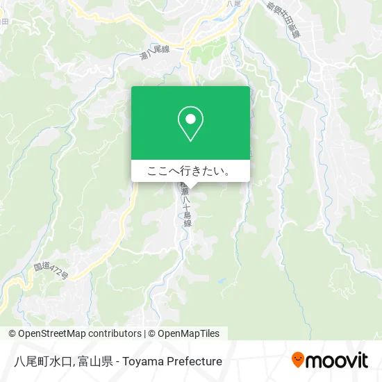 八尾町水口地図