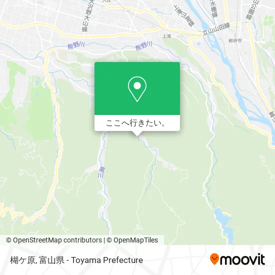 楜ケ原地図
