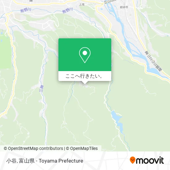 小谷地図