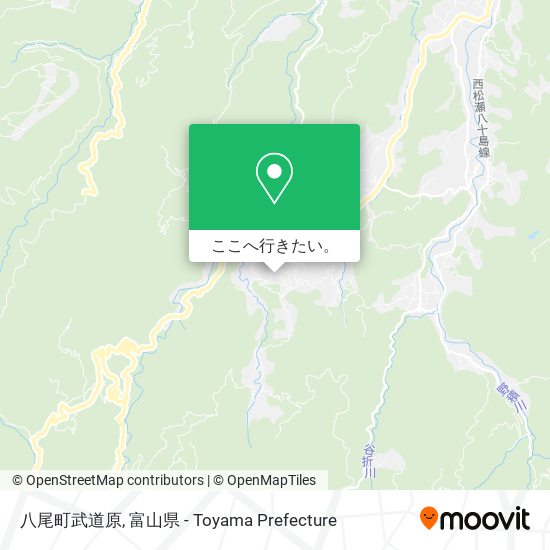 八尾町武道原地図
