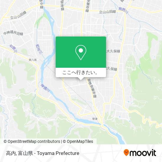 高内地図