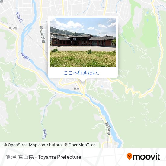 笹津地図