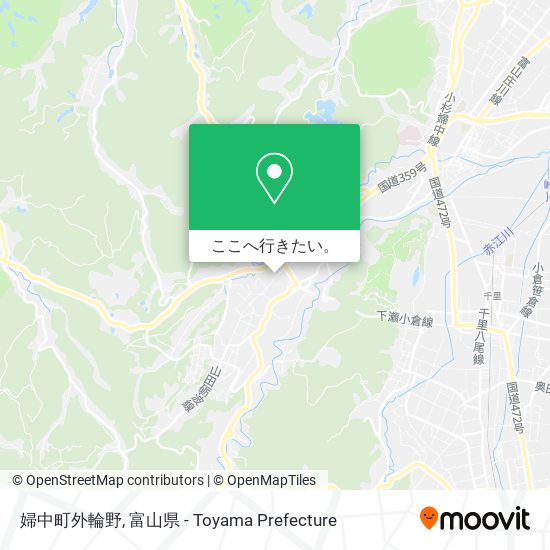 婦中町外輪野地図