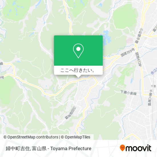 婦中町吉住地図