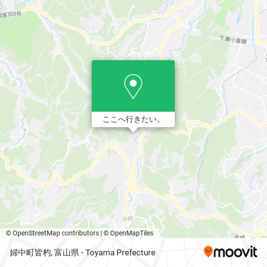 婦中町皆杓地図