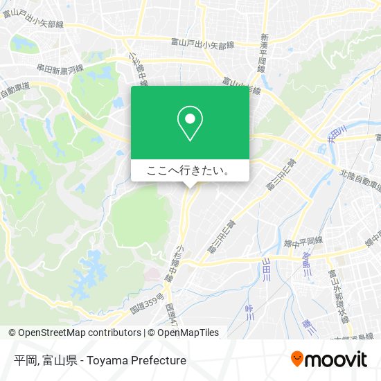 平岡地図