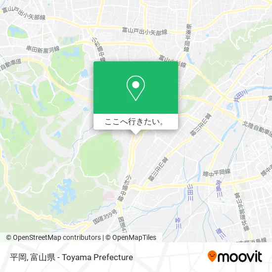 平岡地図
