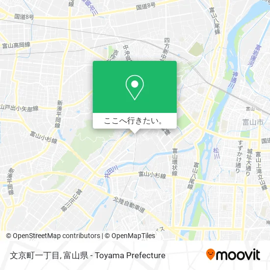 文京町一丁目地図