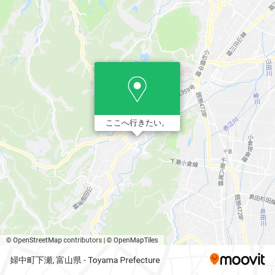 婦中町下瀬地図