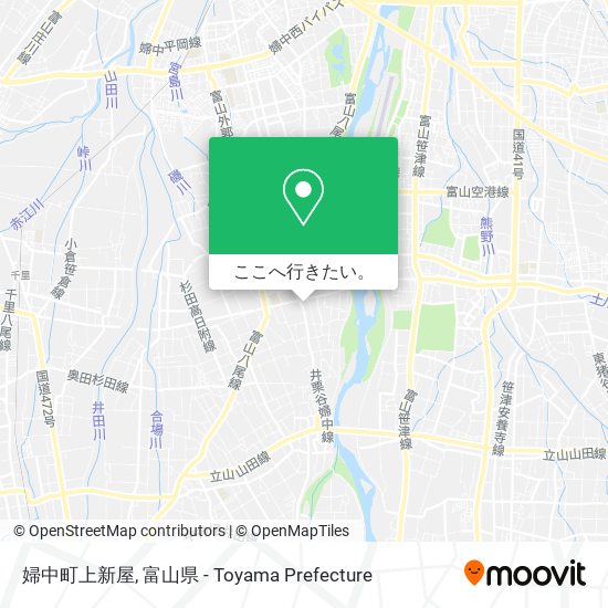 婦中町上新屋地図
