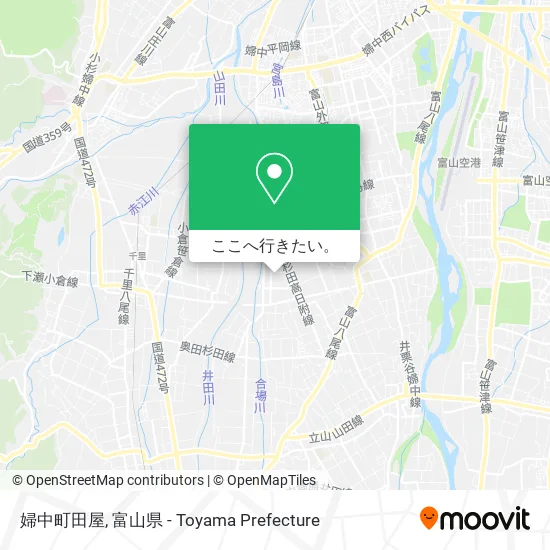 婦中町田屋地図