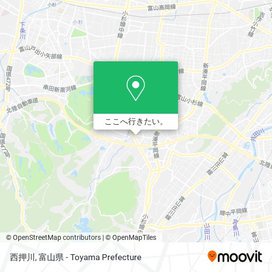 西押川地図