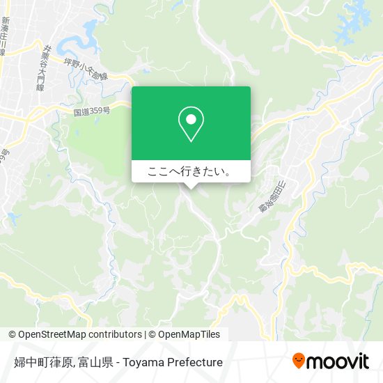 婦中町葎原地図