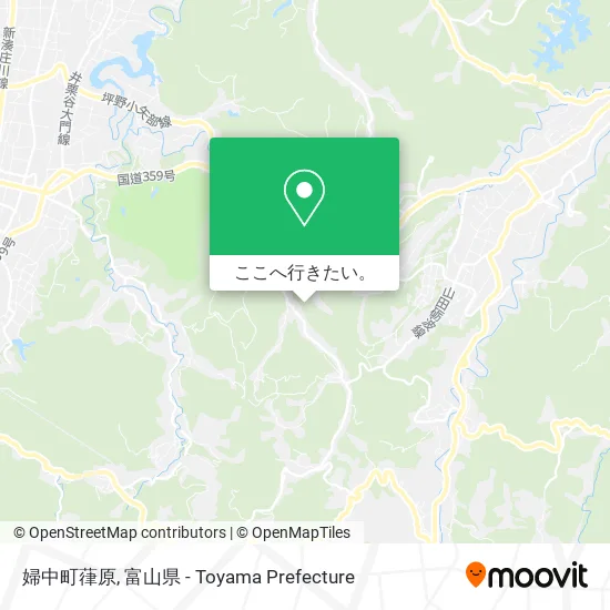 婦中町葎原地図
