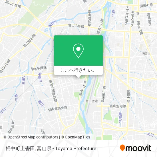 婦中町上轡田地図