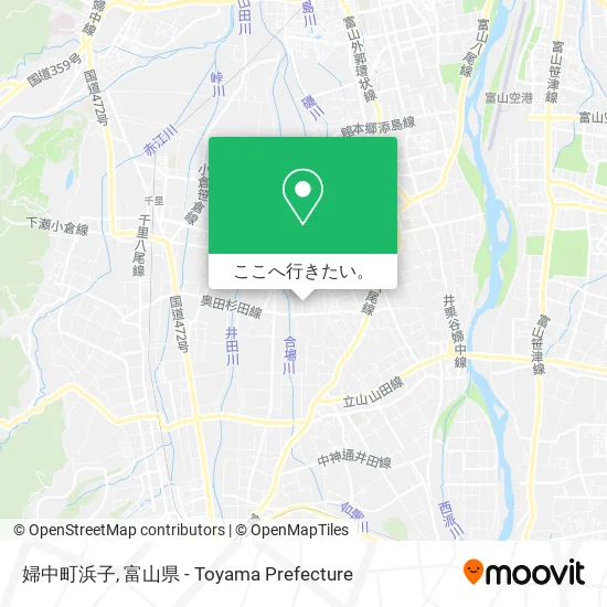 婦中町浜子地図