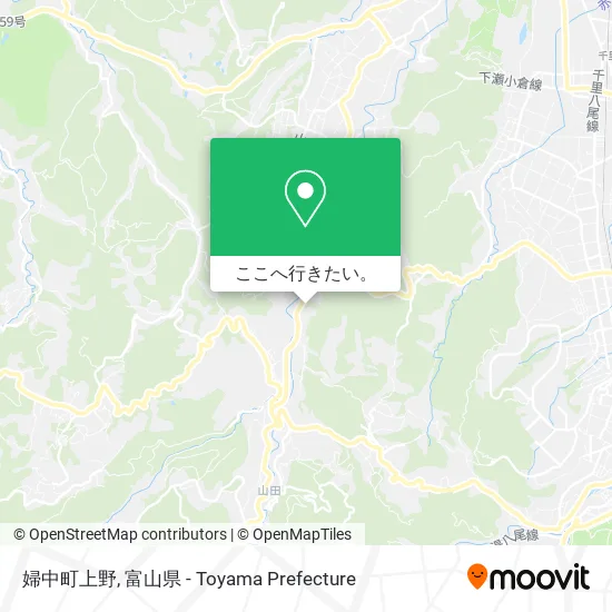 婦中町上野地図