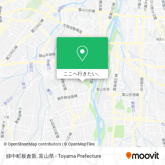 婦中町板倉新地図