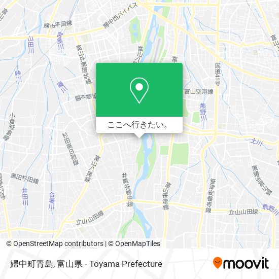 婦中町青島地図