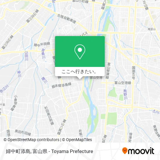 婦中町添島地図