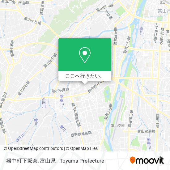 婦中町下坂倉地図